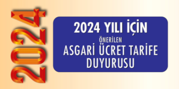 2024 YILI SM, SMMM ve YMM  ASGARİ ÜCRET TARİFESİNE İLİŞKİN DUYURU